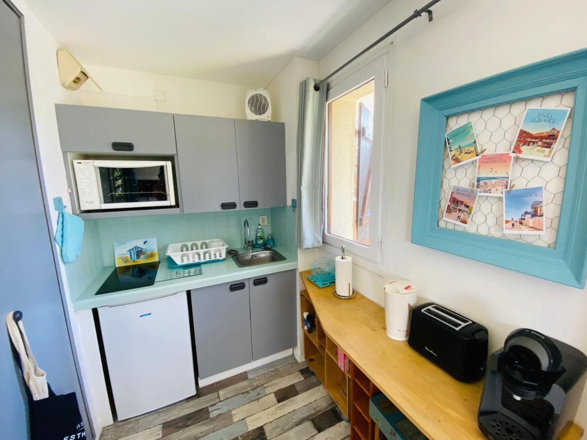 La Petite Marjolaine A 3Min A Pied De La Plage Appartement Merville-Franceville-Plage Buitenkant foto
